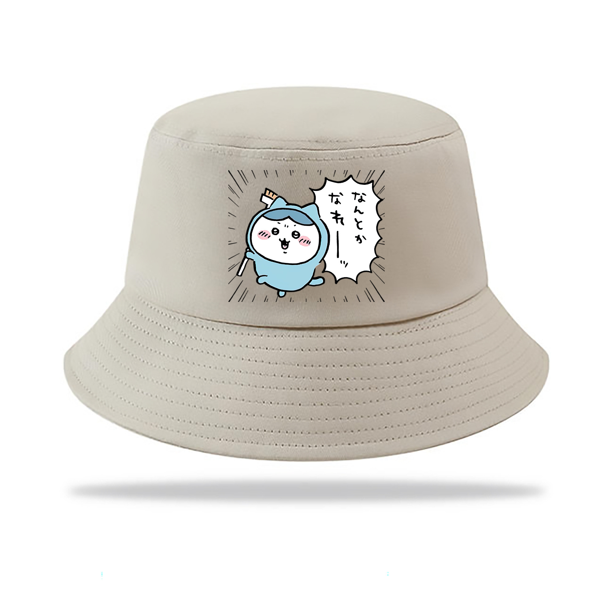 （画像用） ちいかわ ハチワレ Chii-kawa hachiware アウトドア日除けバケットハット